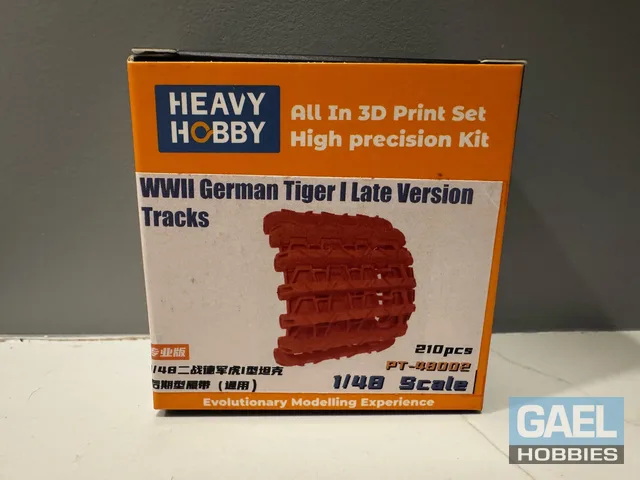 1/48 Heavy Hobby WWII German Tiger I Late Version Tracks #PT-48002
