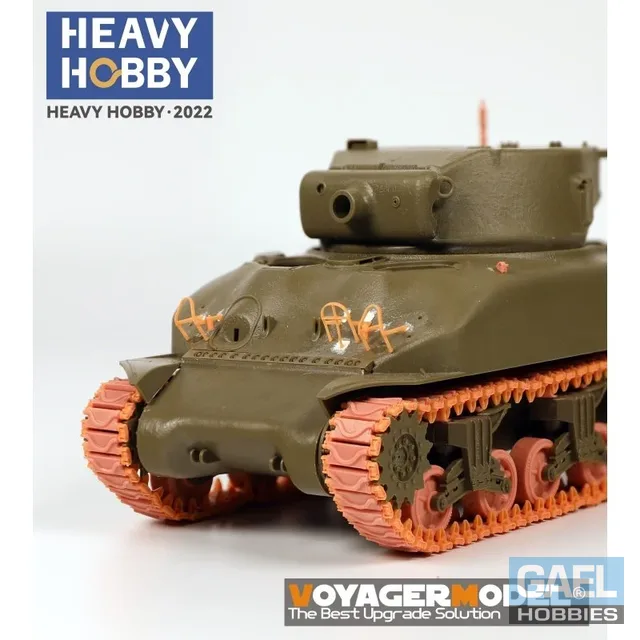 1/35 Heavy Hobby WWII US Army Sherman VVSS Suspension Tracks T-54E2 #PT-35058