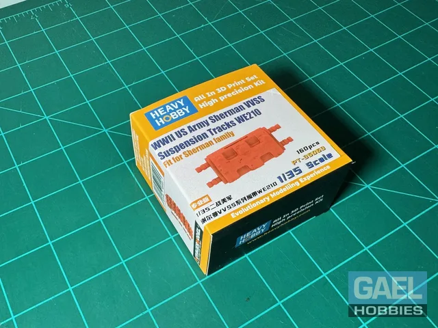 1/35 Heavy Hobby WWII US Army Sherman VVSS Suspension Tracks WE210 #PT-35063