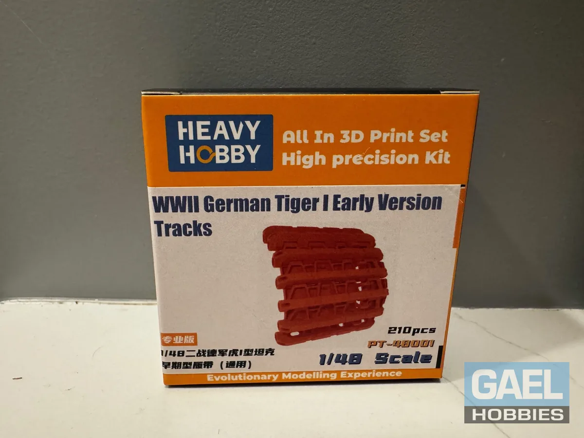 1/48 Heavy Hobby WWII German Tiger I Early Version Tracks #PT-48001