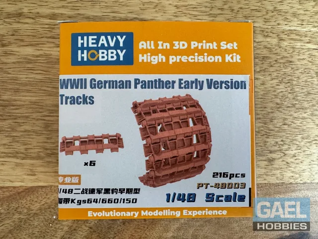 1/48 Heavy Hobby WWII German Panther Early Version Tracks #PT-48003