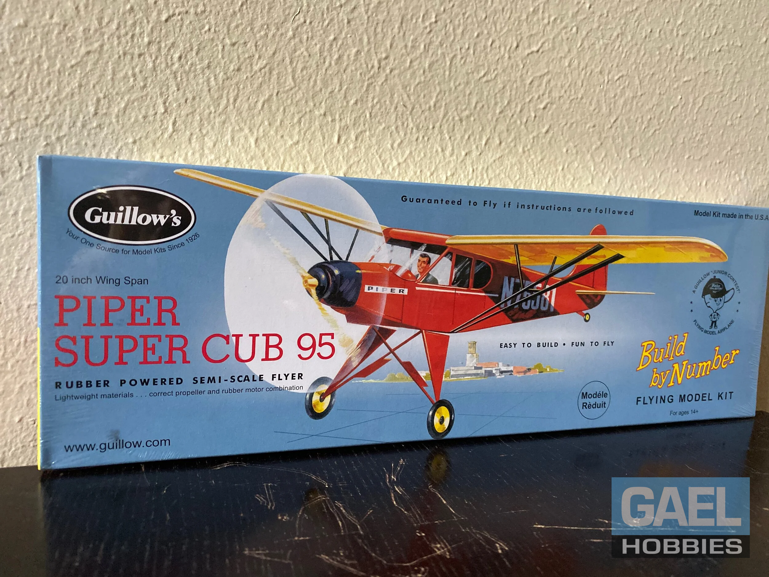 Guillow's Piper Super Cub 95 20" Wingspan Kit# 602'