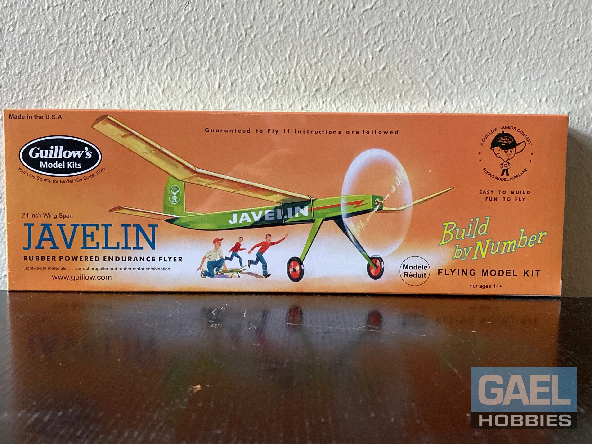Guillow's Javelin 24" Wingspan Kit# 603