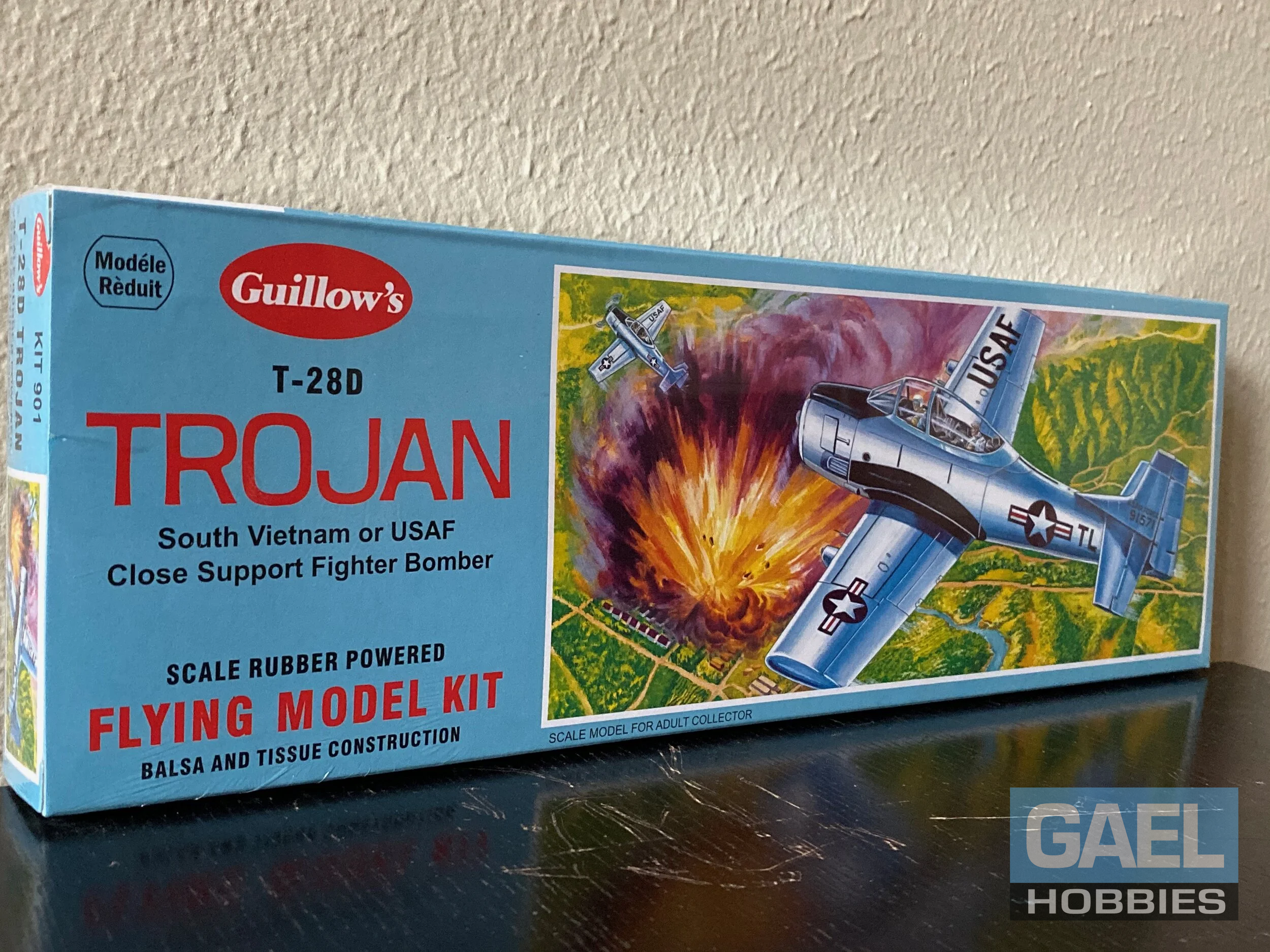 Guillow's T-28 Trojan Aircraft Balsa Kit# 901