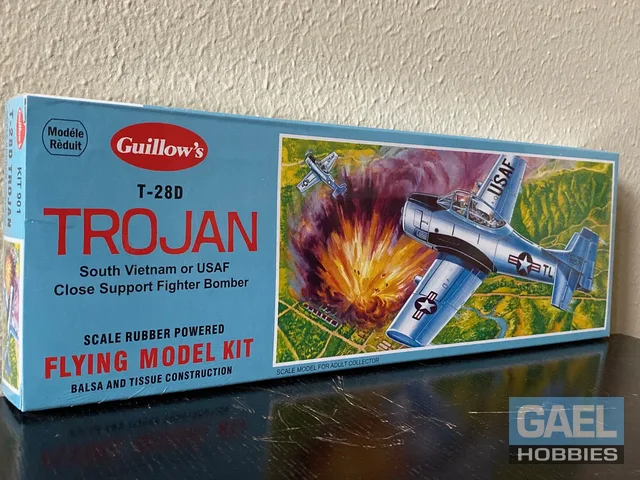 Guillow's T-28 Trojan Aircraft Balsa Kit# 901
