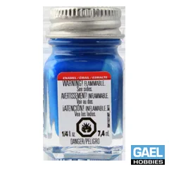 Testors Enamel 1/4oz-Gloss Blue #1110