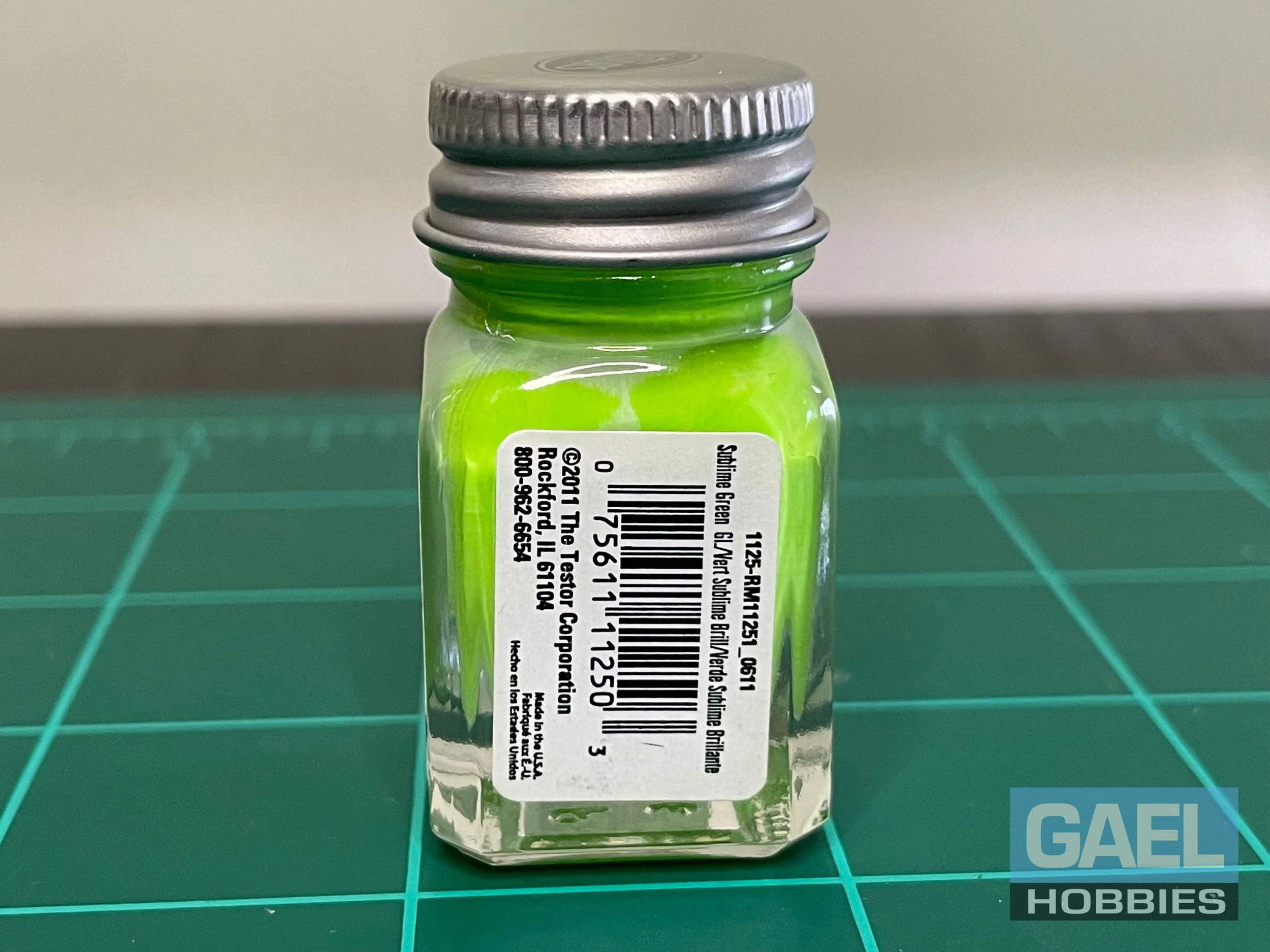 Testors Enamel 1/4oz-Gloss Sublime Green #1125