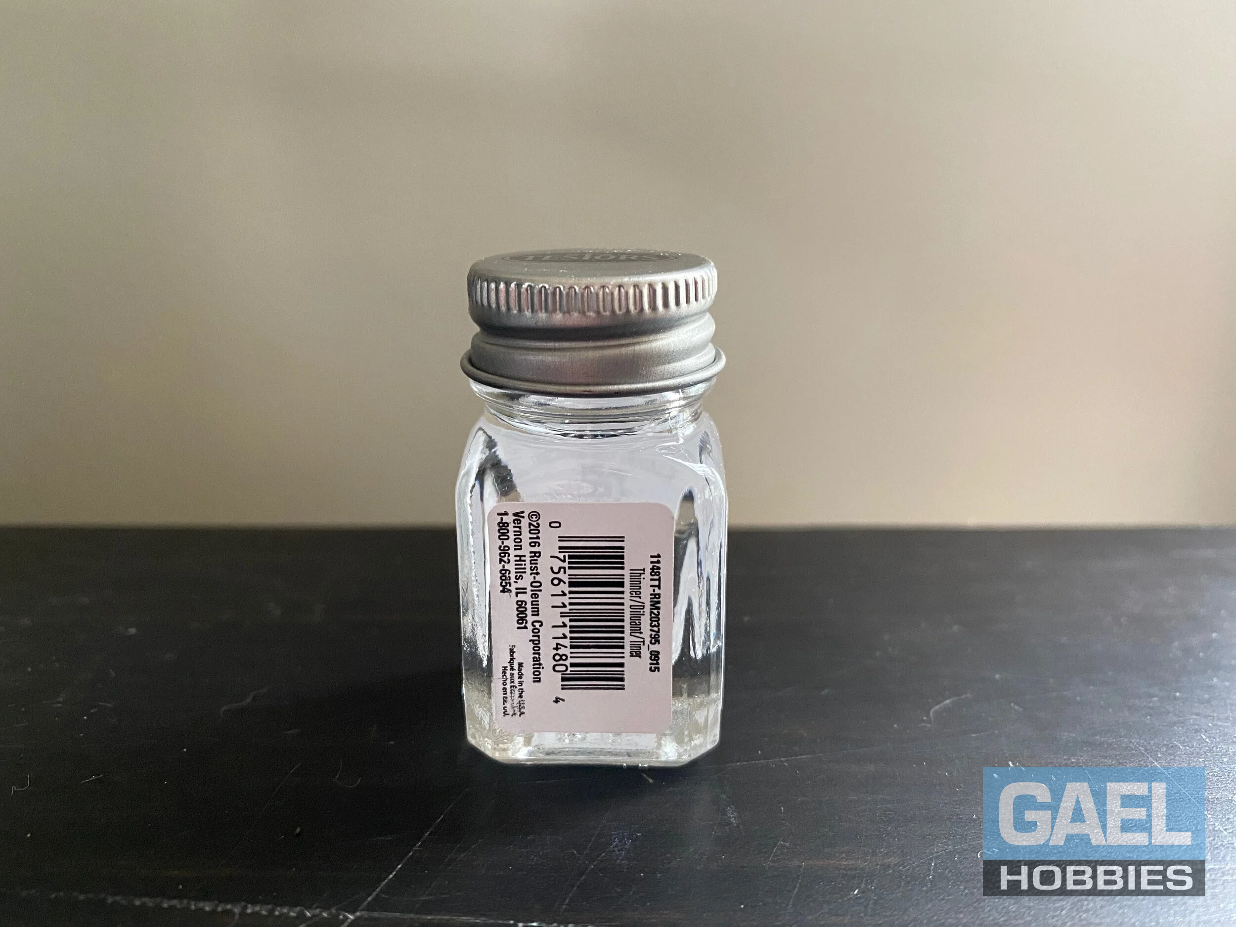 Testors Enamel 1/4oz-Thinner Brush Cleaner 1148