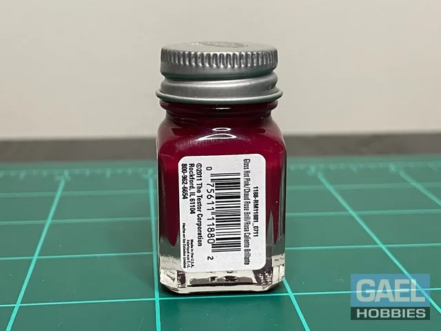 Testors Enamel 1/4oz-Gloss Hot Pink #1188