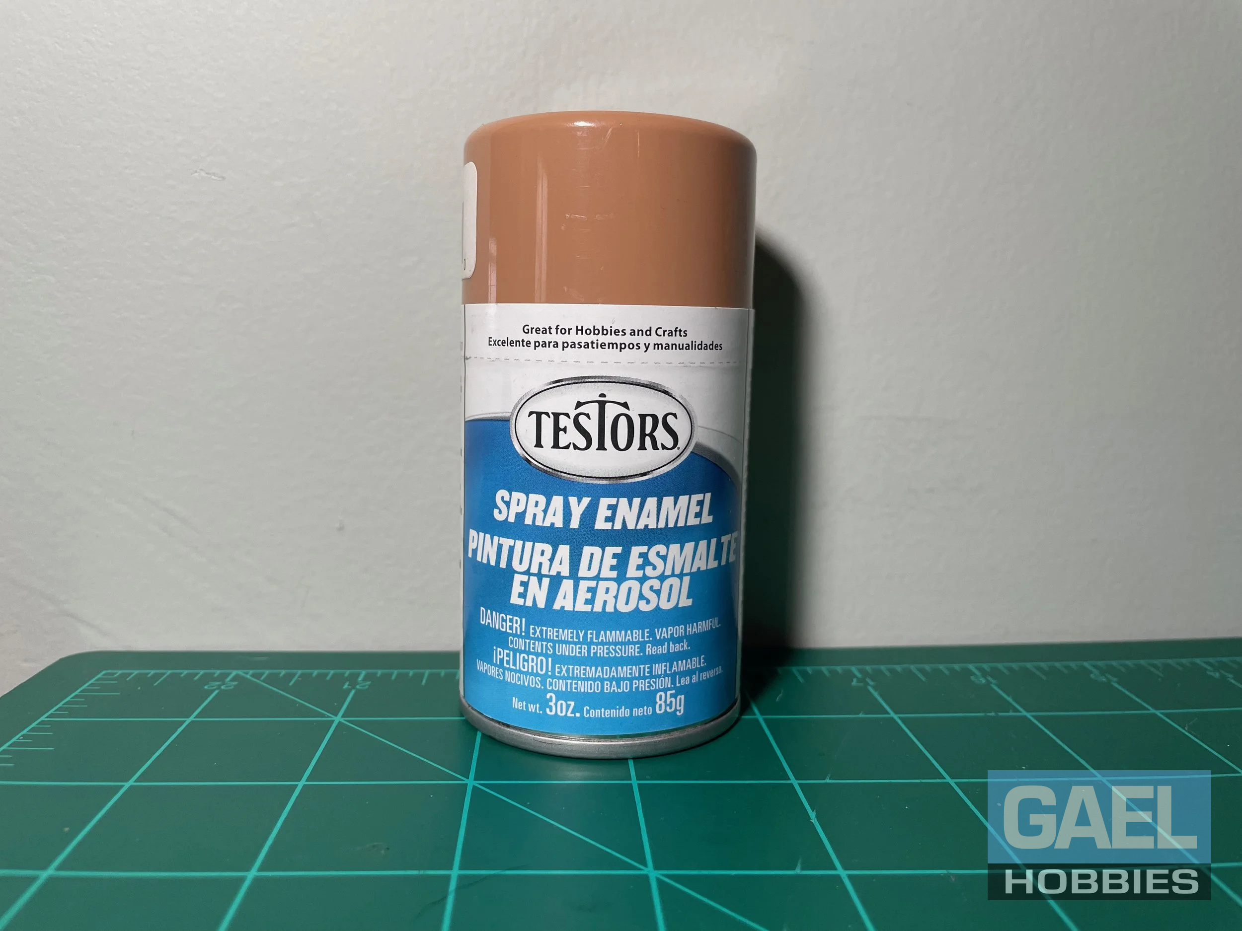 Testors Enamel 3oz.-Spray Enamel Gloss Wood #1241