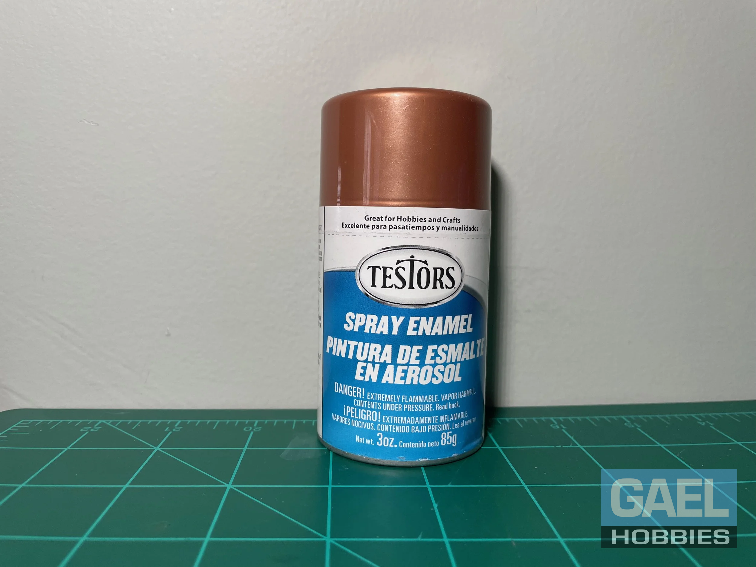 Testors Enamel 3oz.-Spray Enamel Gloss Copper #1251