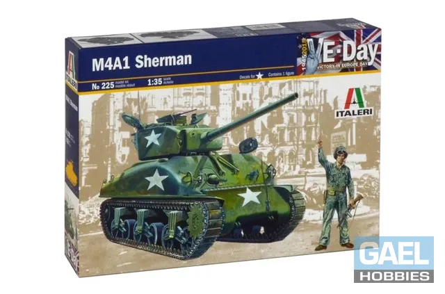 1/35 Italeri M4A1 Sherman VE-Day #225
