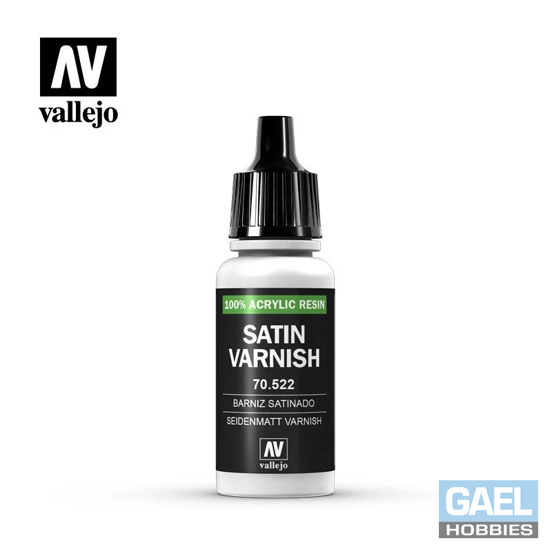 Vallejo 17ml Auxiliary Satin Varnish (70.522)
