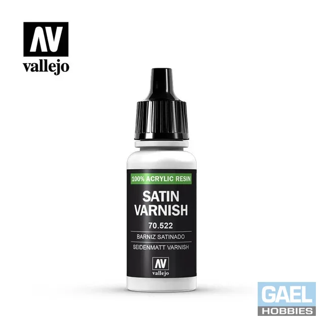 Vallejo 17ml Auxiliary Satin Varnish (70.522)