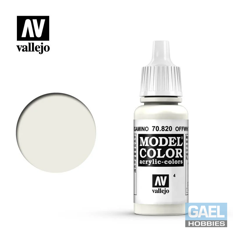 Vallejo 10ml Model Color Off-White (70.820)