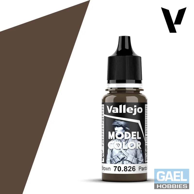 Vallejo 18ml Medium Brown Model Color (70.826)