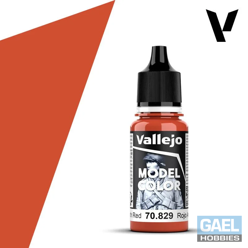 Vallejo 18ml Amaranth Red Model Color (70.829)