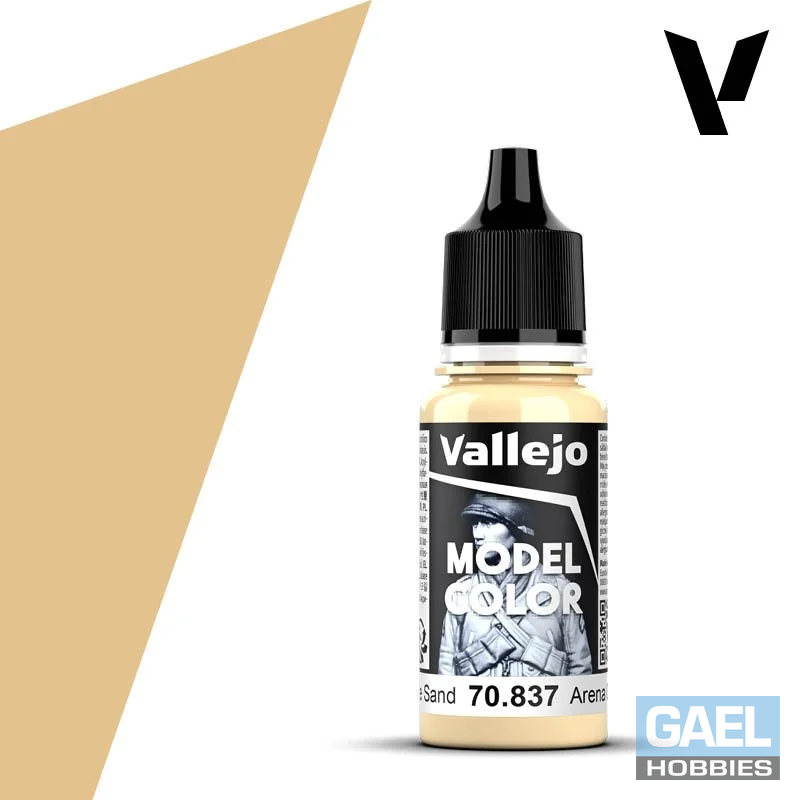 Vallejo 18ml Pale Sand Model Color (70.837)