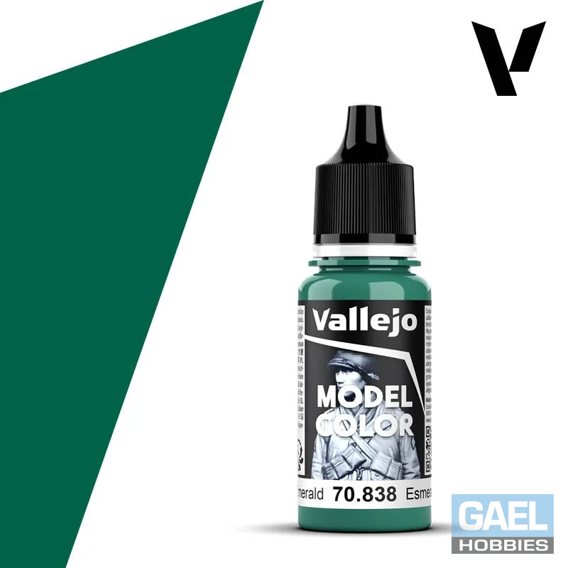 Vallejo 18ml Emerald Model Color (70.838)