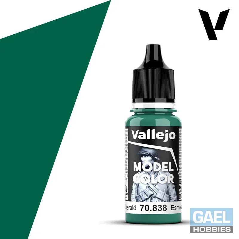 Vallejo 18ml Emerald Model Color (70.838)