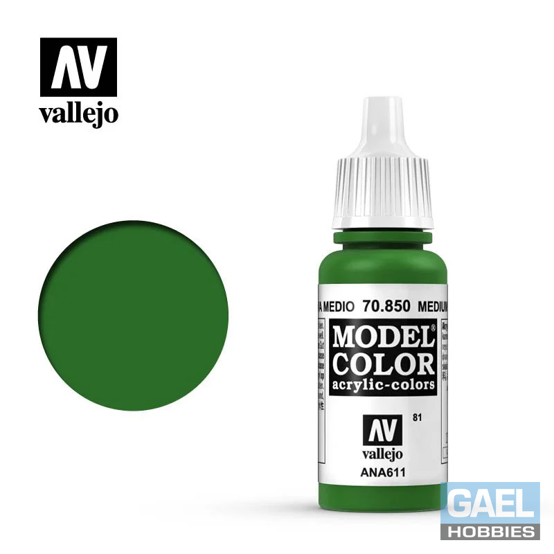 Vallejo 17ml Model Color Medium Olive (70.850)