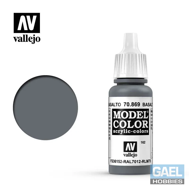 Vallejo 17ml Model Color Basalt Grey (70.869)
