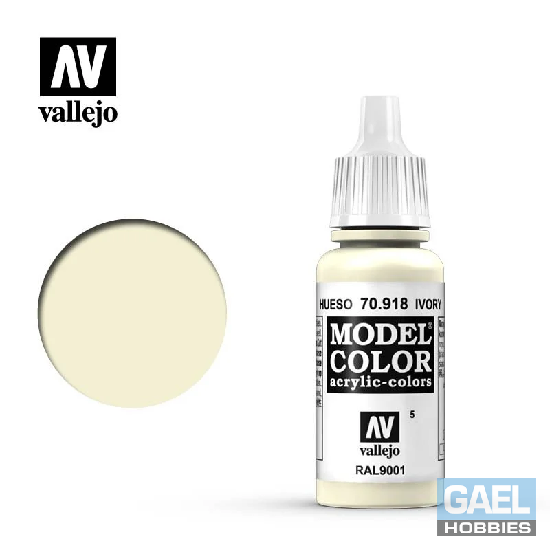 Vallejo 17ml Model Color Ivory (70.918)