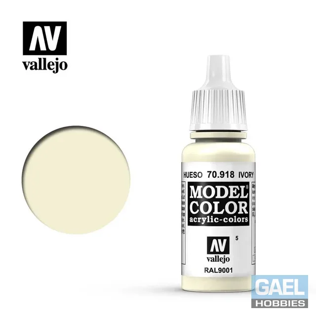 Vallejo 17ml Model Color Ivory (70.918)