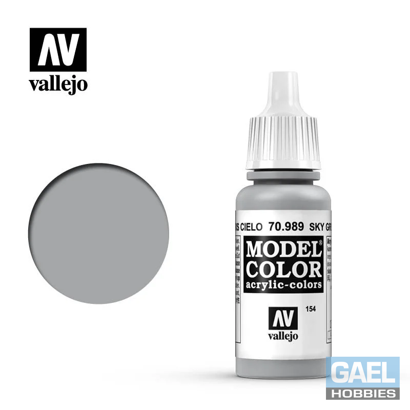 Vallejo 17ml Model Color Sky Grey (70.989)