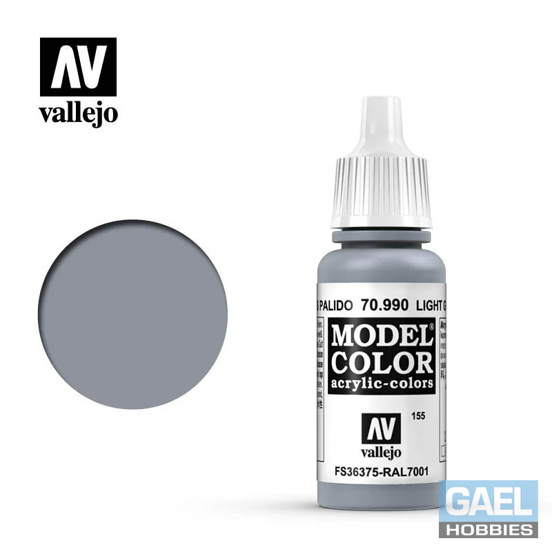 Vallejo 17ml Model Color Light Grey (70.990)