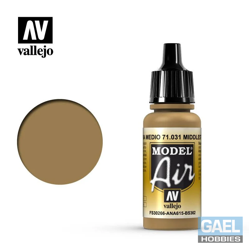 Vallejo 17ml Model Color Middlestone (71.031)