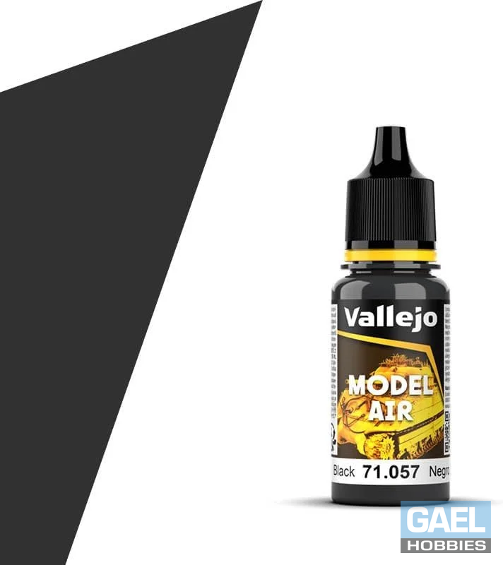 Vallejo 17ml Model Air Black (71.057)