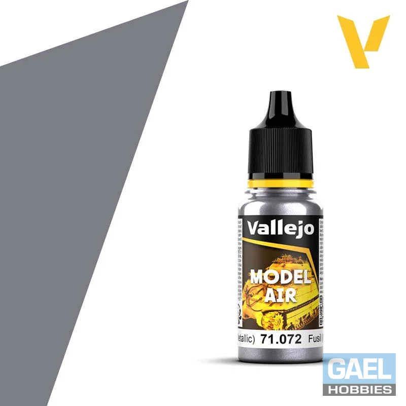 Vallejo 17ml Model Air Gun Metal (71.072)