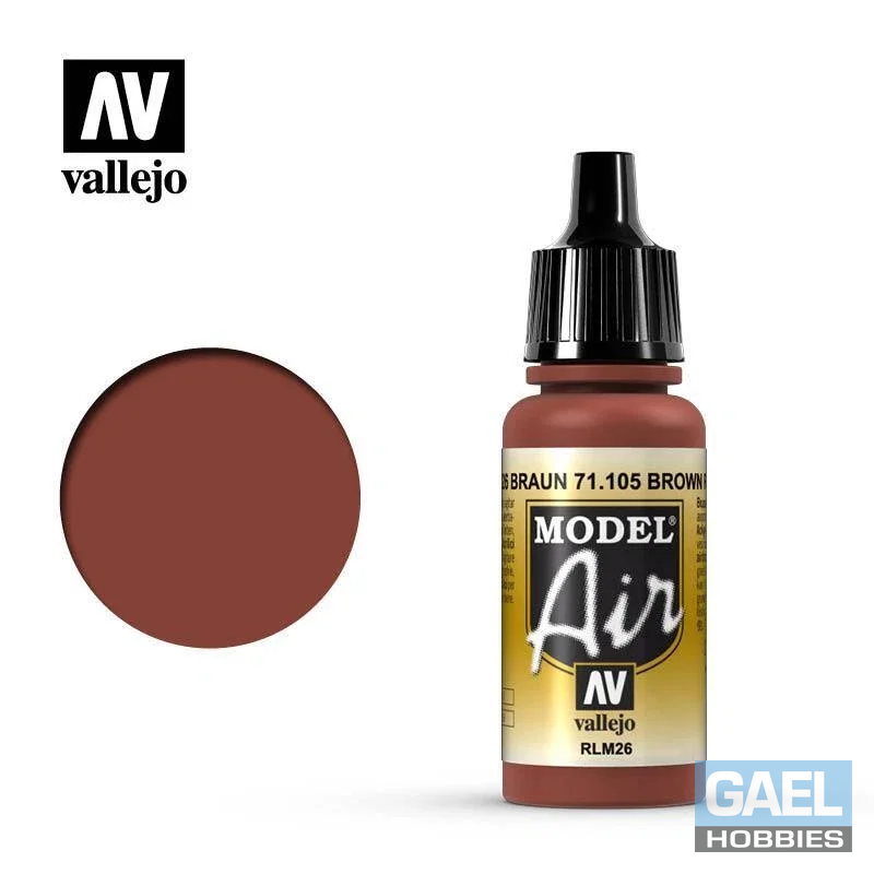 Vallejo 17ml Model Air Brown RLM26 (71.105)