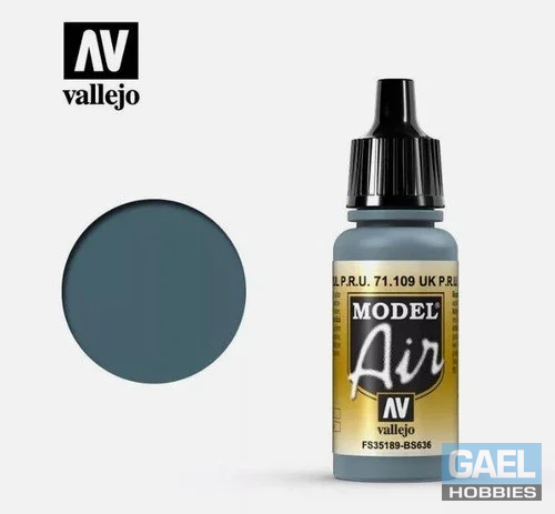 Vallejo 17ml Model Air U.K. P.R.U. Blue (71.109)