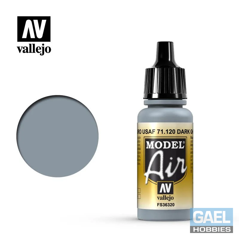 Vallejo 17ml Model Air Dark Ghost Gray (71.120)
