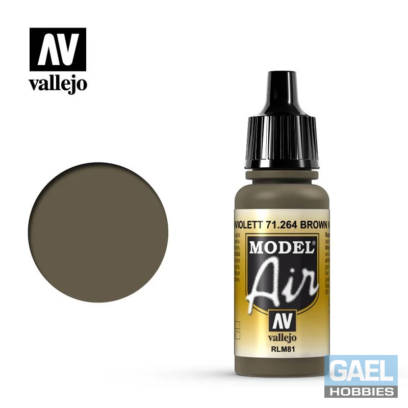 Vallejo 17ml Model Air Brown Violet RLM81 (71.264)