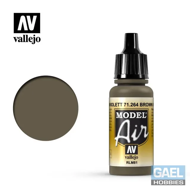 Vallejo 17ml Model Air Brown Violet RLM81 (71.264)