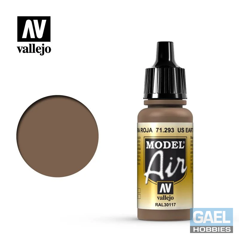 Vallejo 17ml Model Air Color US Earth Red (71.293)