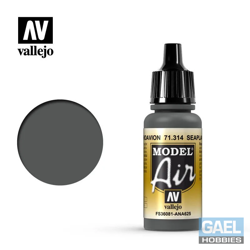 Vallejo 17ml Model Air Seaplane Gray (71.314)