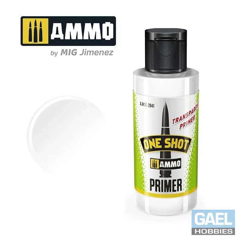 AMMO 60mL One Shot Primer-Transparent Primer #A.MIG2041