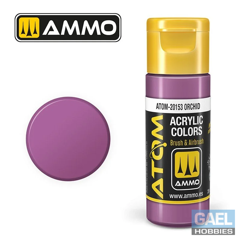 AMMO ATOM ACRYLIC COLOR 20mL Orchid #ATOM-20153