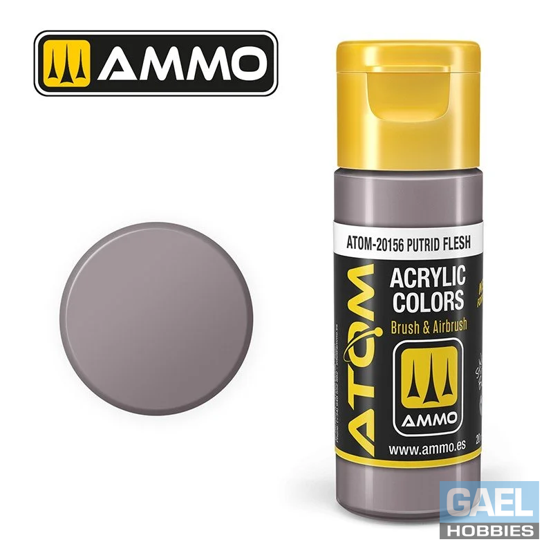 AMMO ATOM ACRYLIC COLOR 20mL Putrid Flesh #ATOM-20156