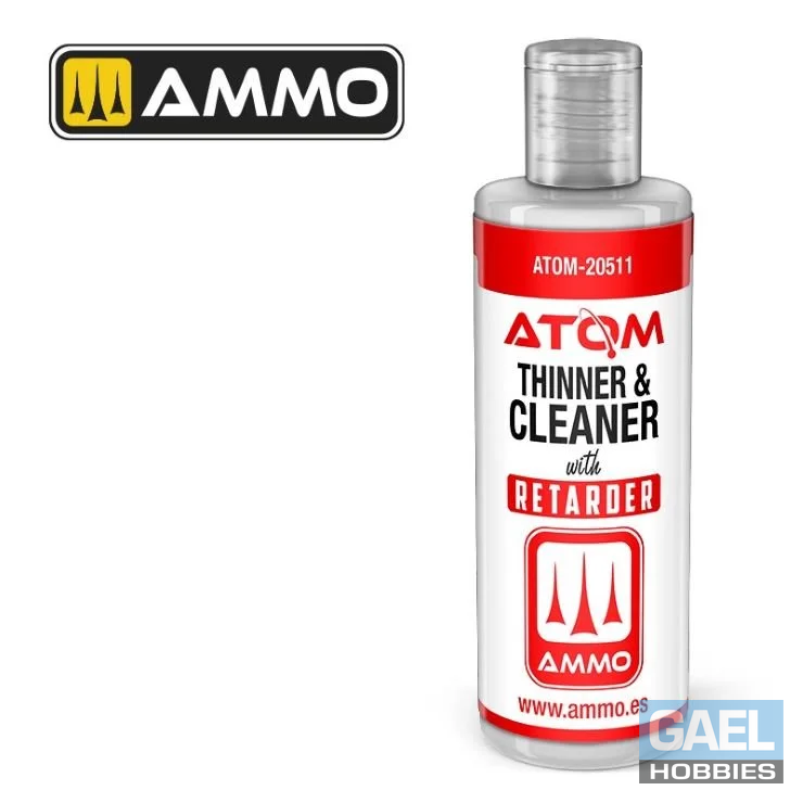 AMMO ATOM 60mL Thinner & Cleaner w/ Retarder #ATOM-20511