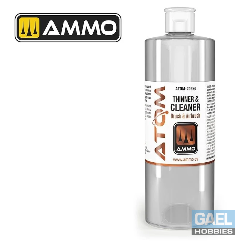AMMO ATOM 400mL Thinner & Cleaner #ATOM-20520