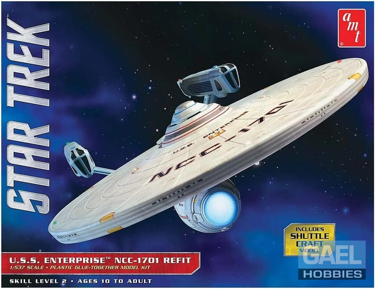 1/537 AMT U.S.S. Enterprise NCC-1701 Refit #AMT1080/06