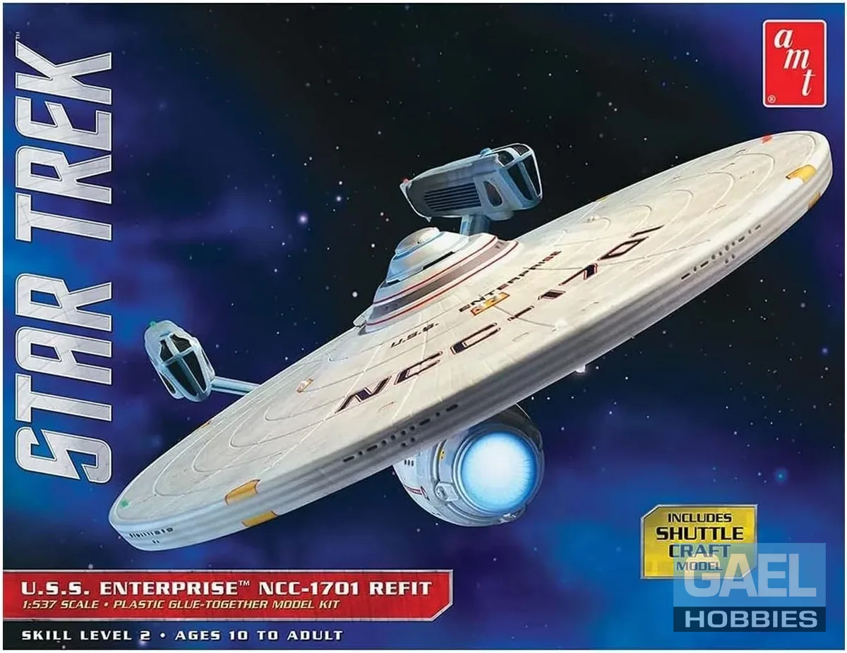 1/537 AMT U.S.S. Enterprise NCC-1701 Refit #AMT1080/06