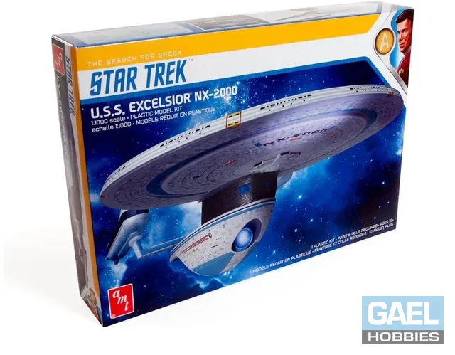 1/1000 AMT Star Trek U.S.S. Excelsior NX-2000 #AMT1257M/12