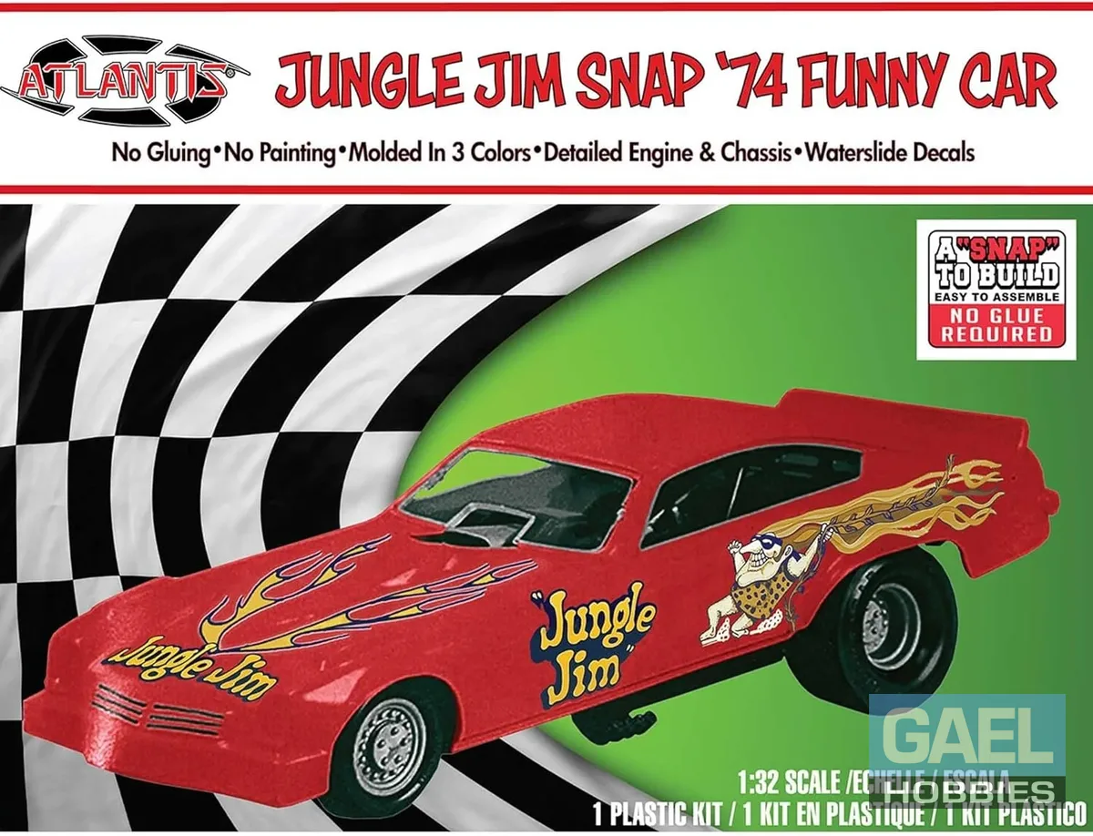 1/32 Atlantis Jungle Jim Snap '74 Funny Car #H1119