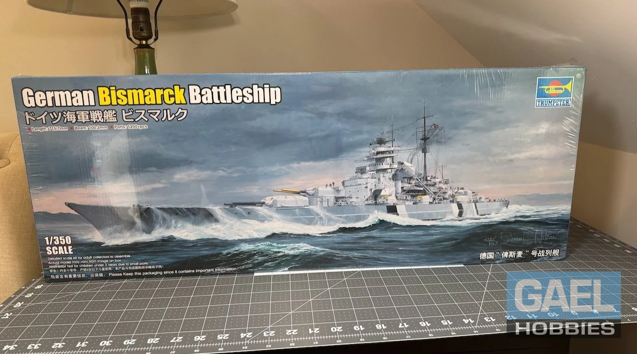 1/350 Trumpeter German Bismarck Battleship #05358